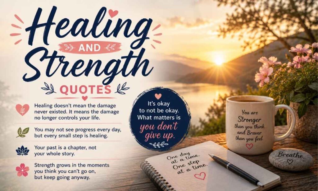 Healing and Strength Quotes