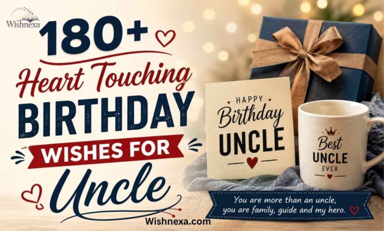 Heart Touching Birthday Wishes for Uncle