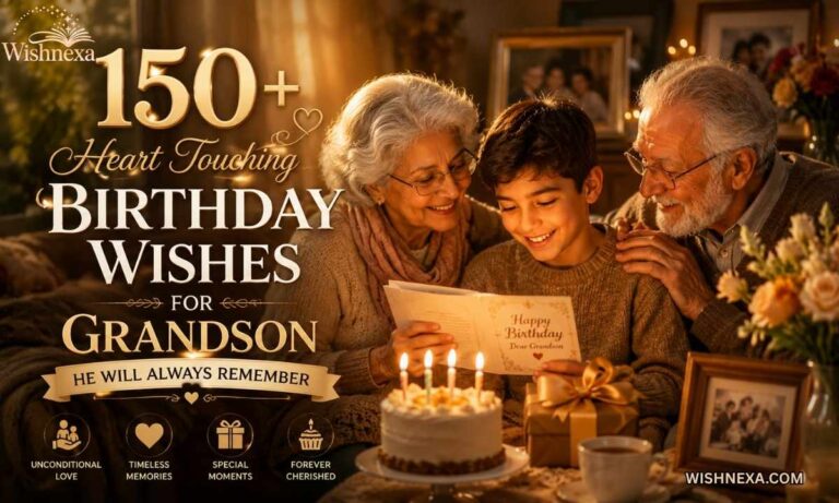 Heart Touching Birthday Wishes to Grandson