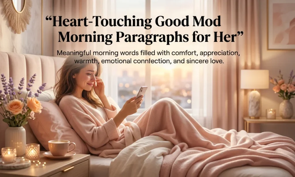 Heart-Touching Good Morning Paragraphs for Her