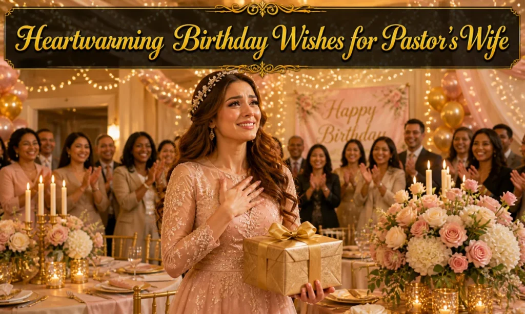 Heartwarming Birthday Wishes for Pastor’s Wife