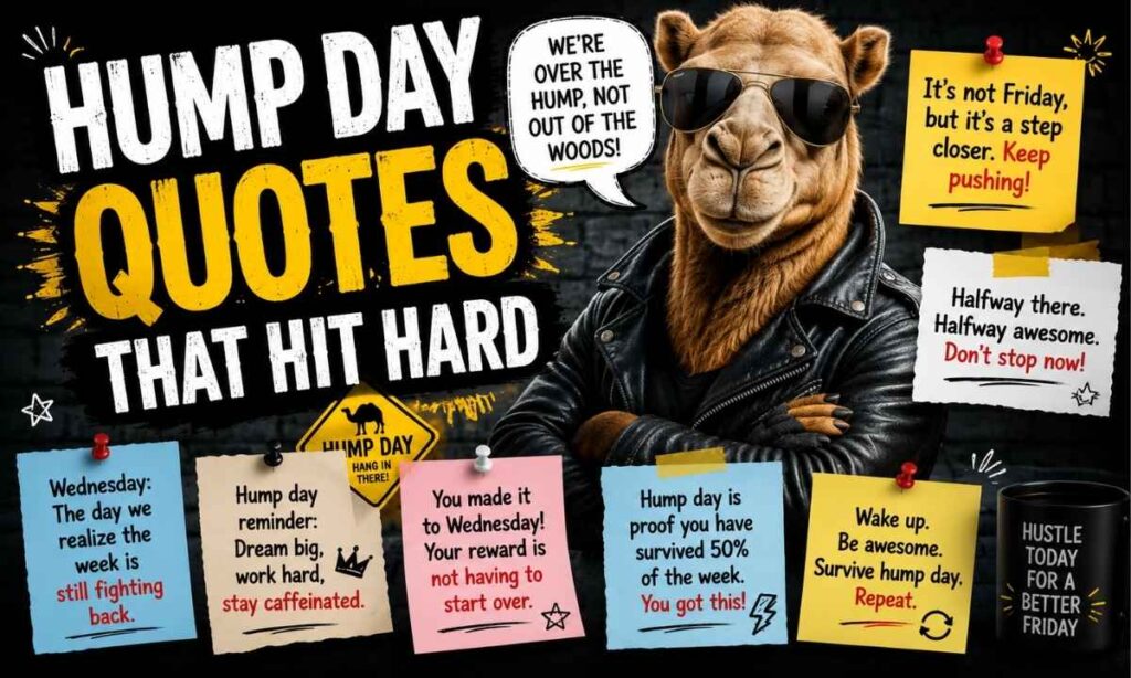 Hump Day Quotes