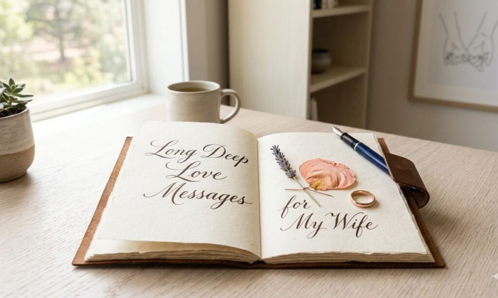 Long Deep Love Messages for My Wife