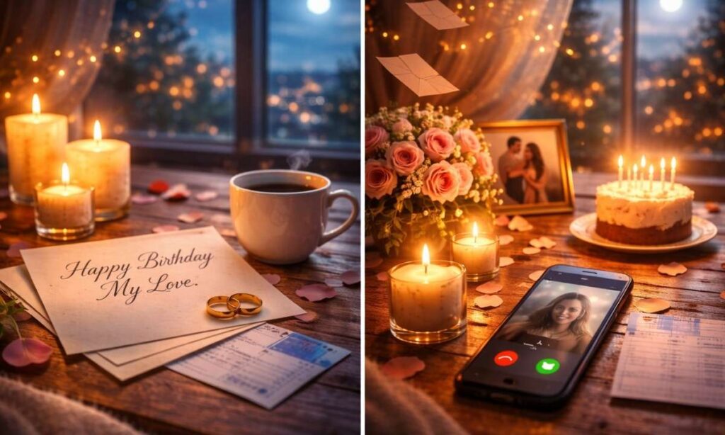 Long Distance Birthday Wishes for Wife