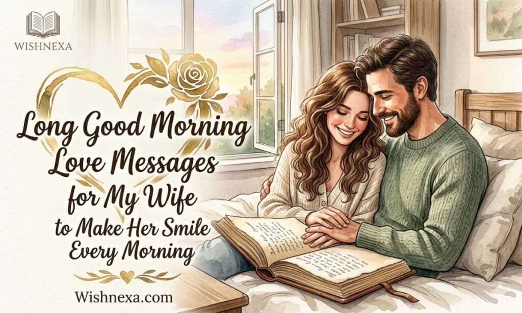 Long Good Morning Love Messages for My Wife