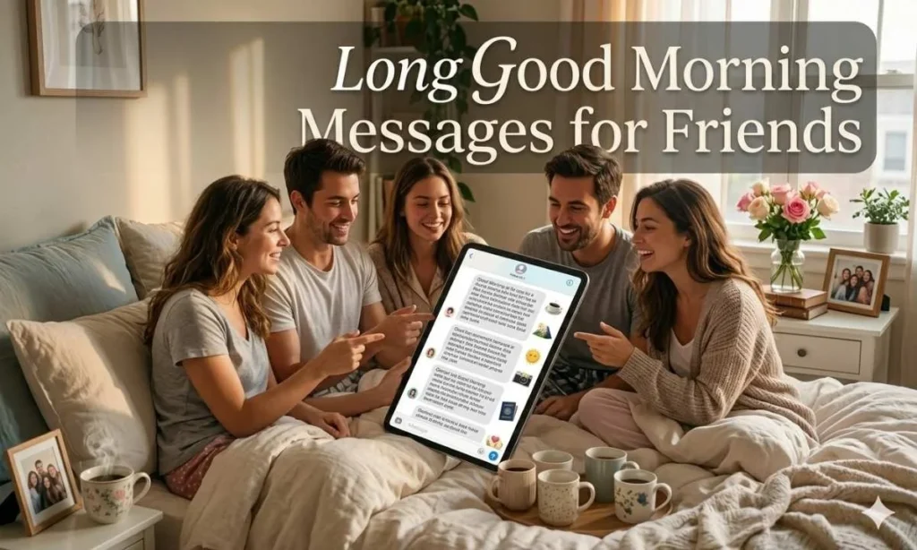 Long Good Morning Messages for Friends