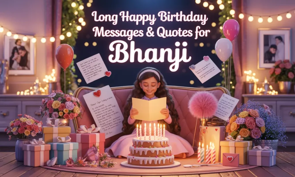 Long Happy Birthday Messages & Quotes for Bhanji