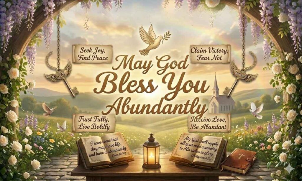 May God Bless You Abundantly Messages