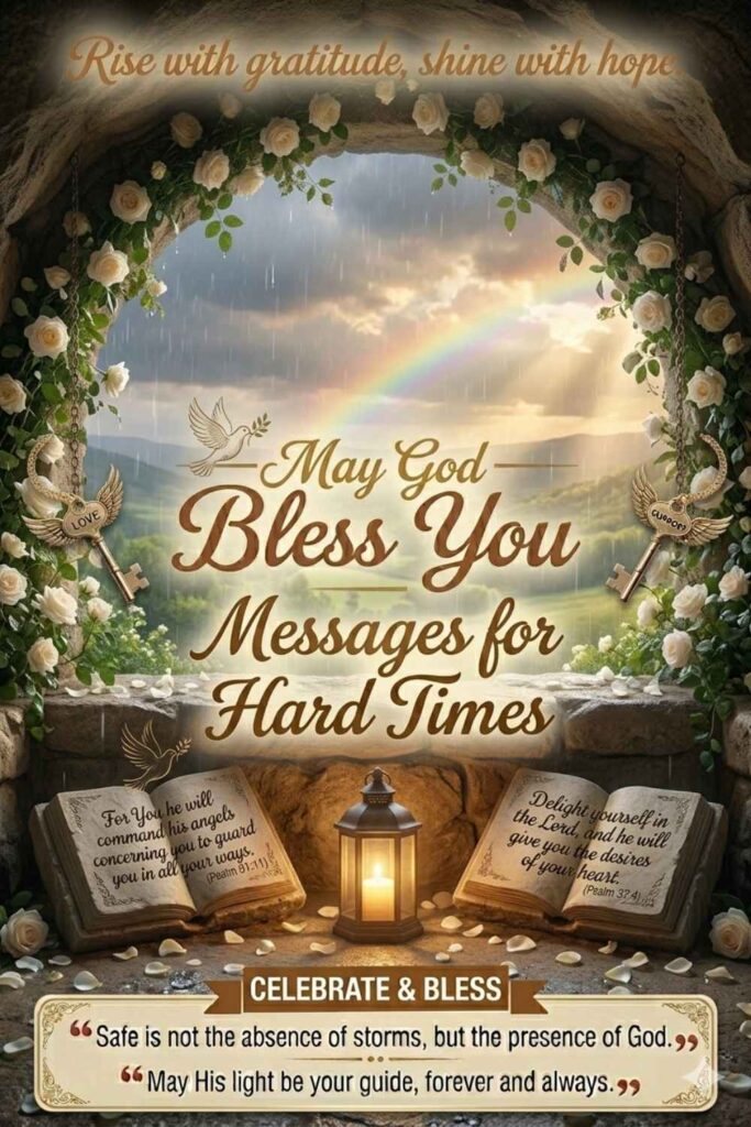 May God Bless You Messages for Hard Times