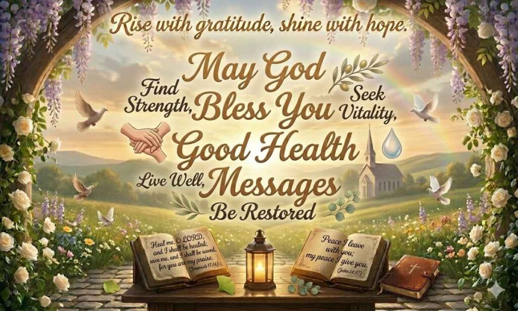 May God Bless You With Good Health Messages