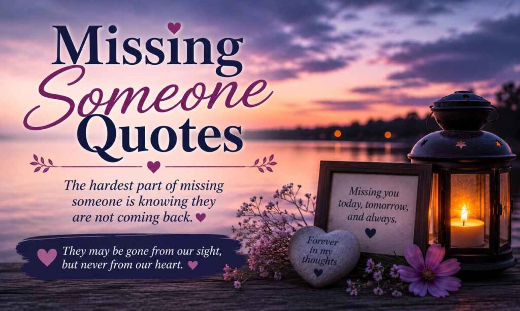 Missing Someone Quotes