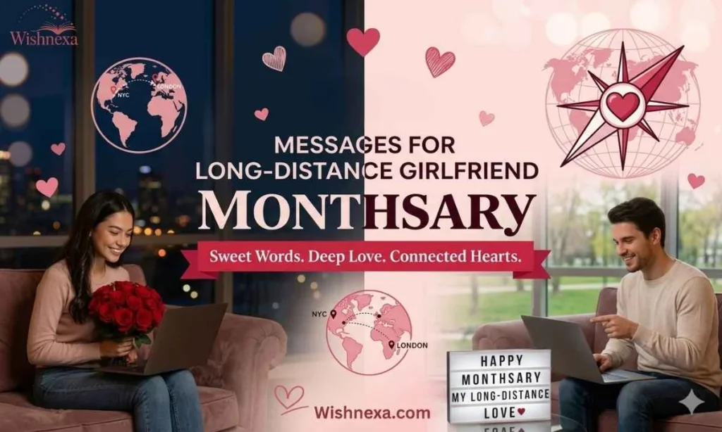 Monthsary Messages for Long-Distance Girlfriend