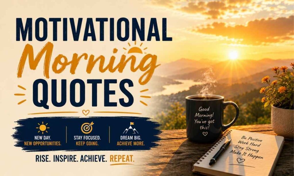 Motivational Morning Quotes