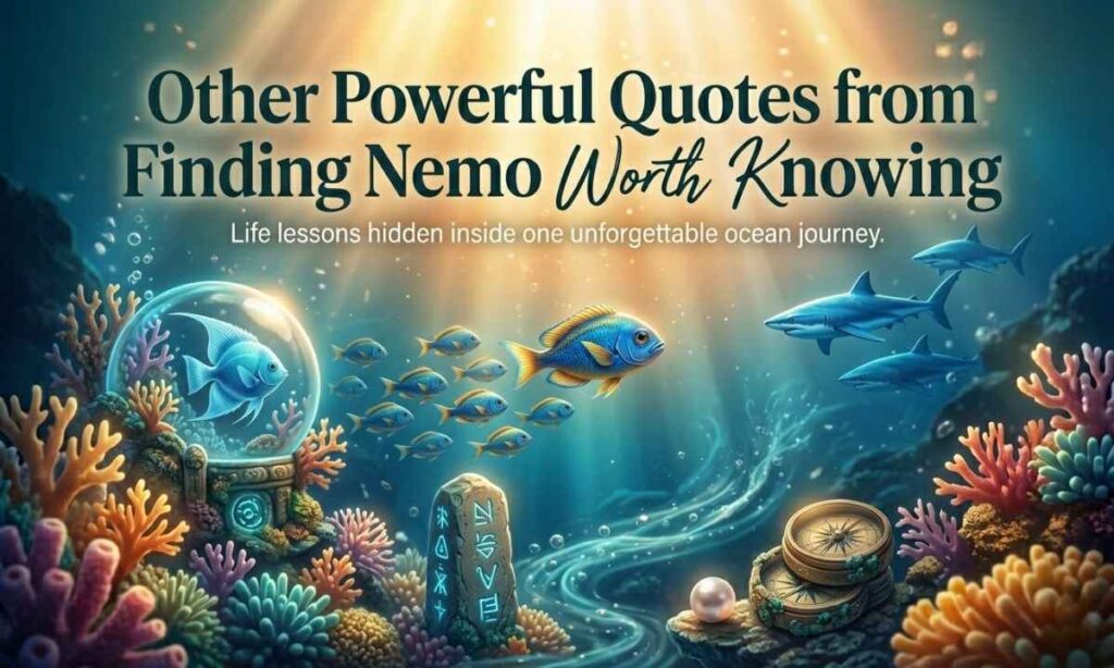 Other Powerful Quotes from Finding Nemo Worth Knowing