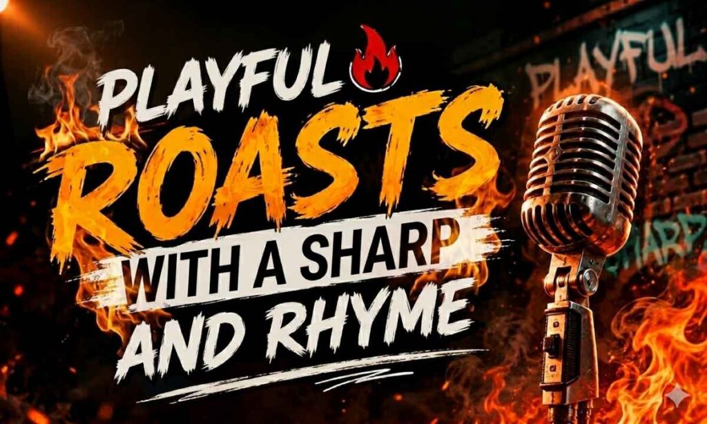 Playful Roasts With a Sharp Rhyme