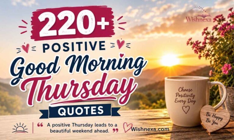 Positive Good Morning Thursday Quotes