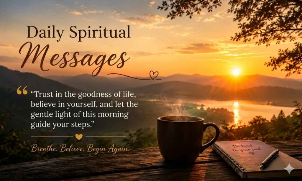 Positive Spiritual Messages for Daily Inspiration