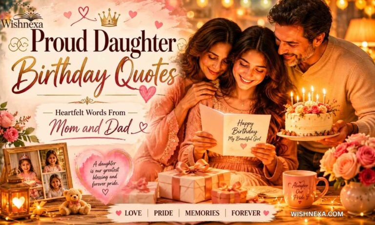 Proud Daughter Birthday Quotes