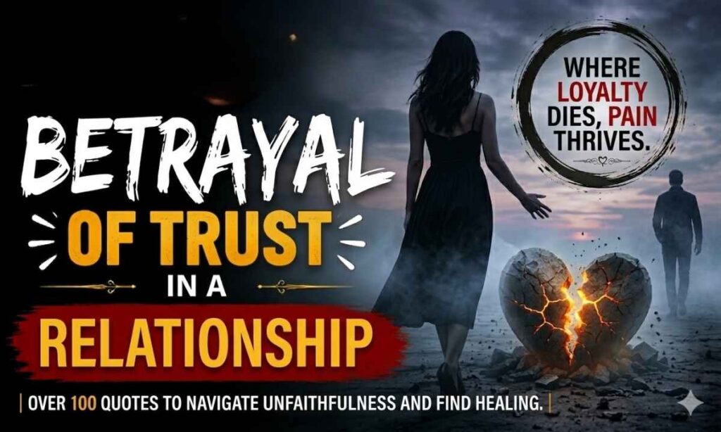 Quotes About Betrayal of Trust in a Relationship