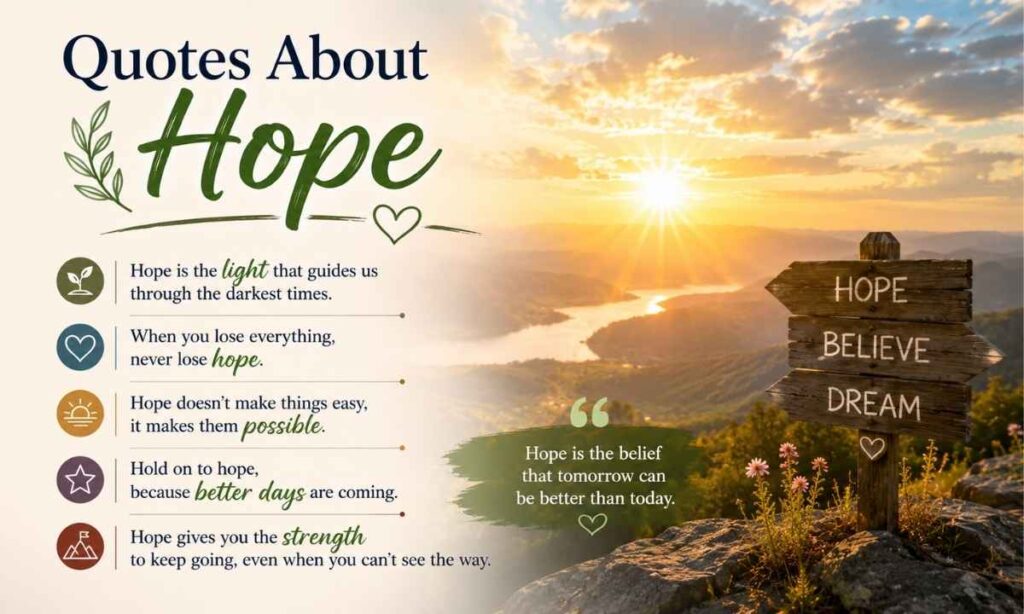 Quotes About Hope
