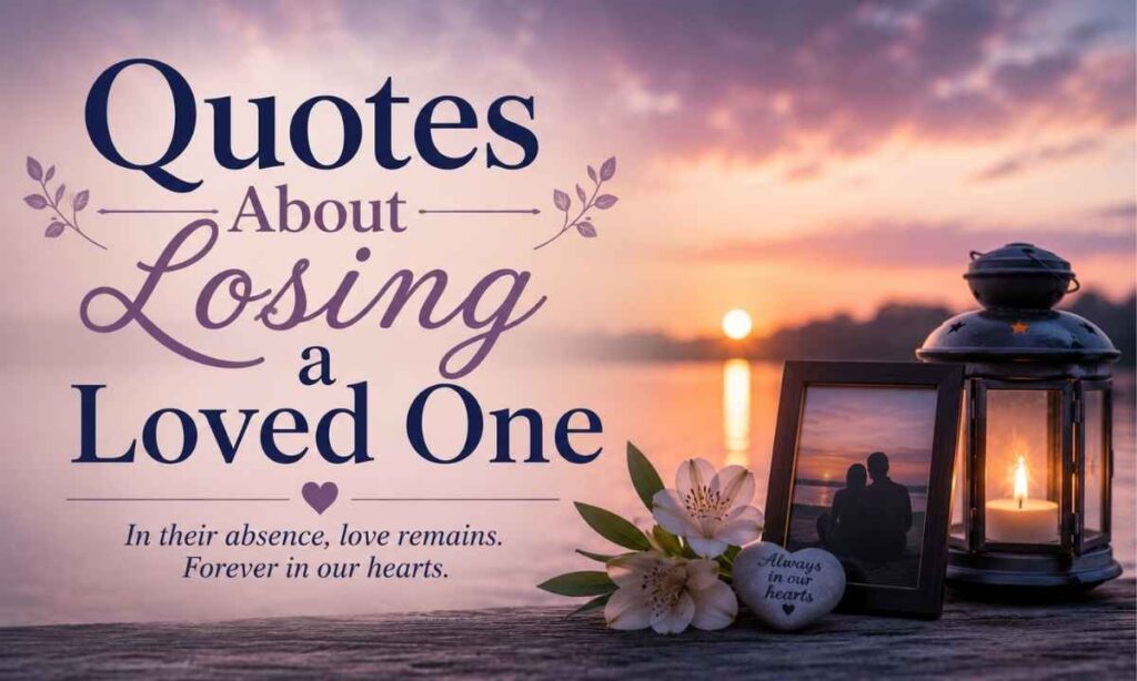 Quotes About Losing a Loved One