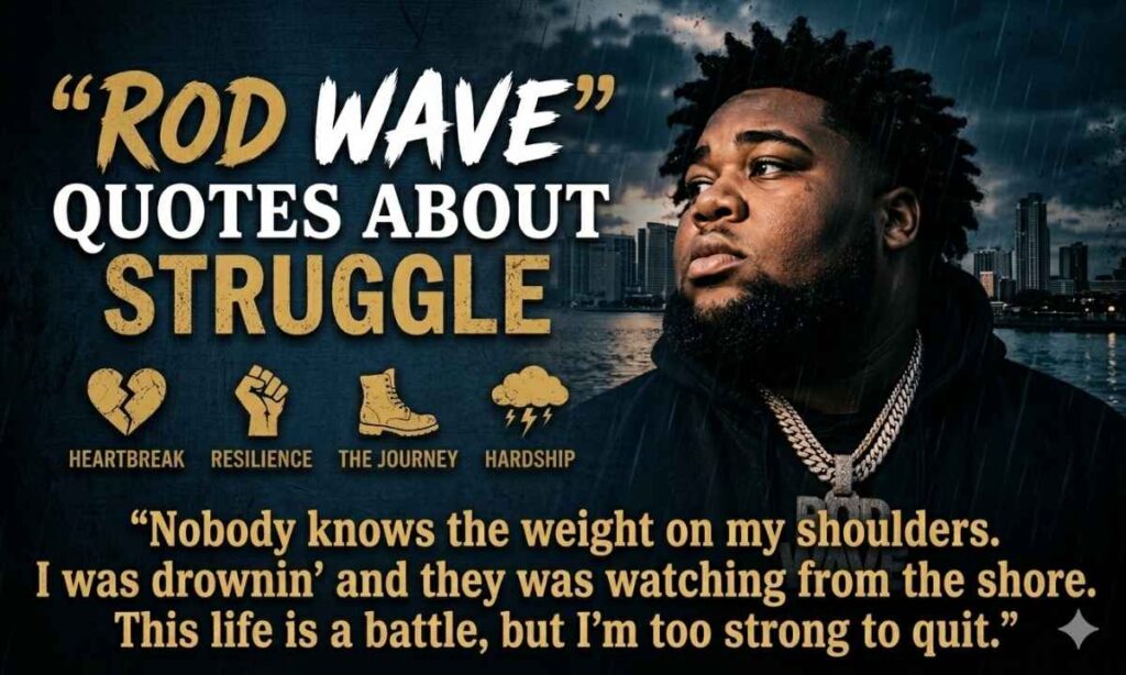 Rod Wave Quotes About Struggle