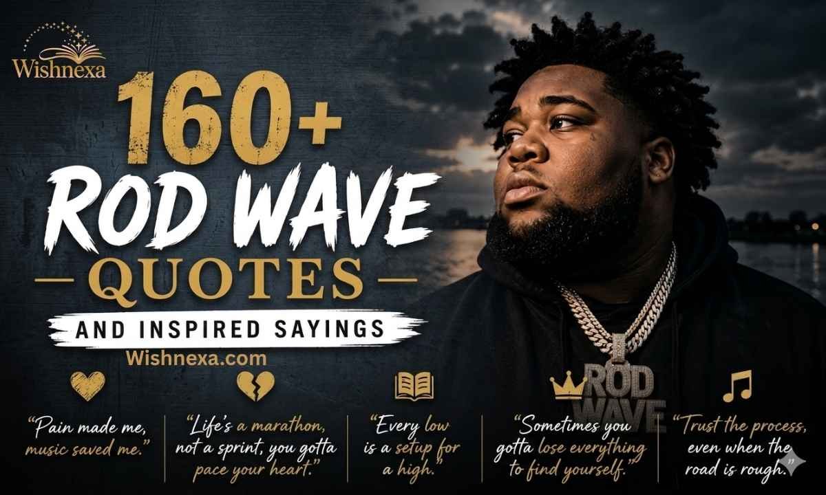 Sign Rod Quotes 160+ Best Rod Wave Quotes That Hit Different Every Time