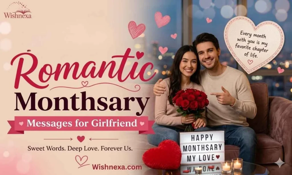 Romantic Monthsary Messages for Girlfriend