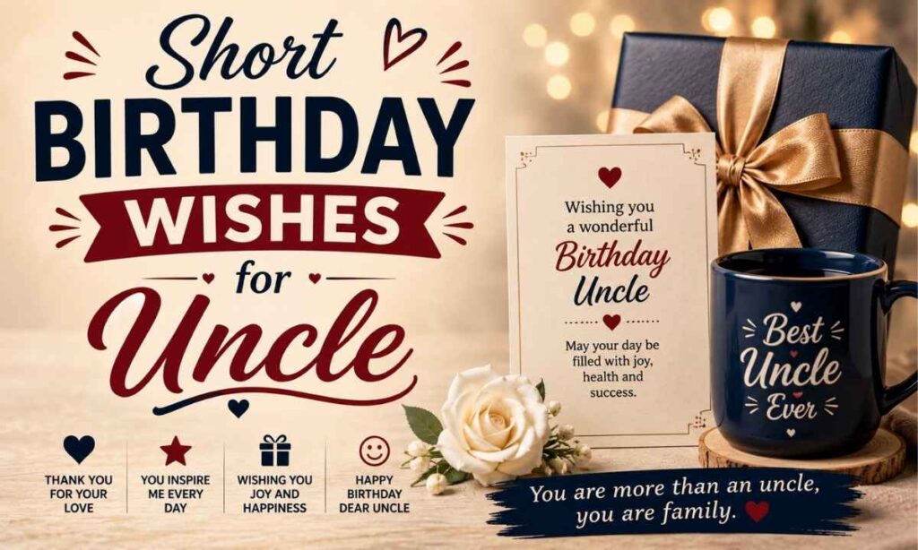 Short Birthday Wishes for Uncle