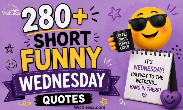 Short Funny Wednesday Quotes