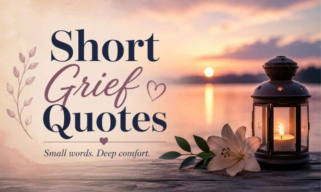 Short Grief Quotes