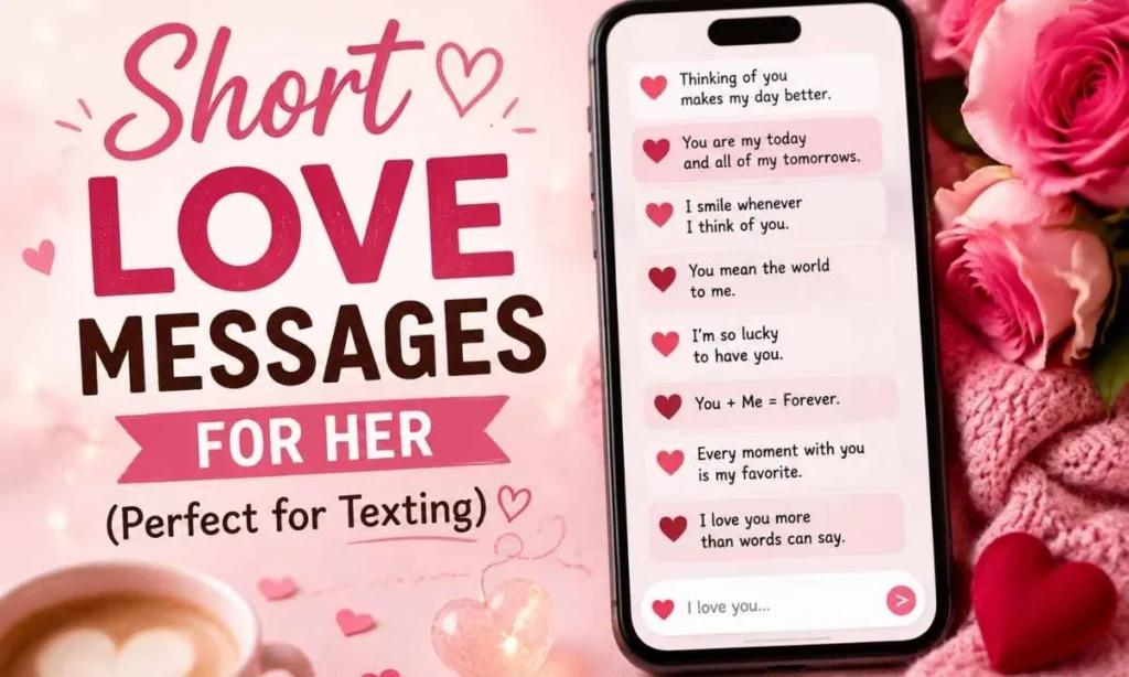 Short Love Messages for Her