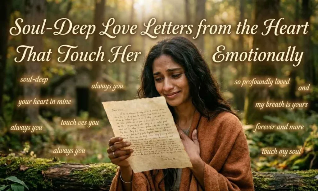 Soul-Deep Love Letters from the Heart That Touch Her Emotionally