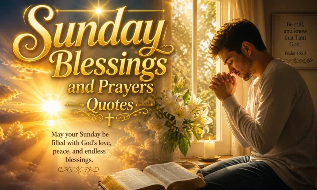 Sunday Blessings and Prayers Quotes