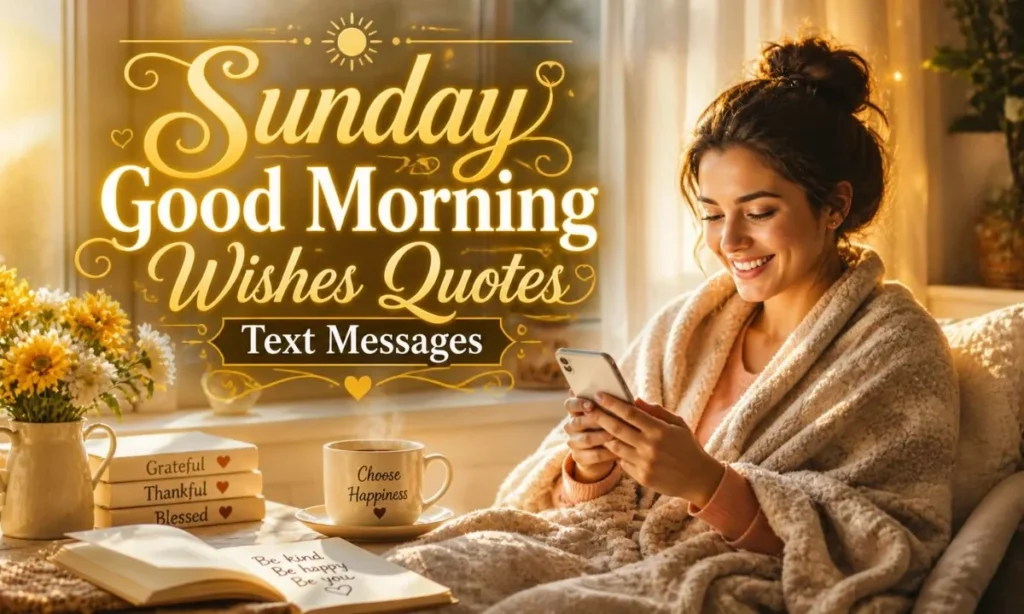 Sunday Good Morning Wishes Quotes Text Messages