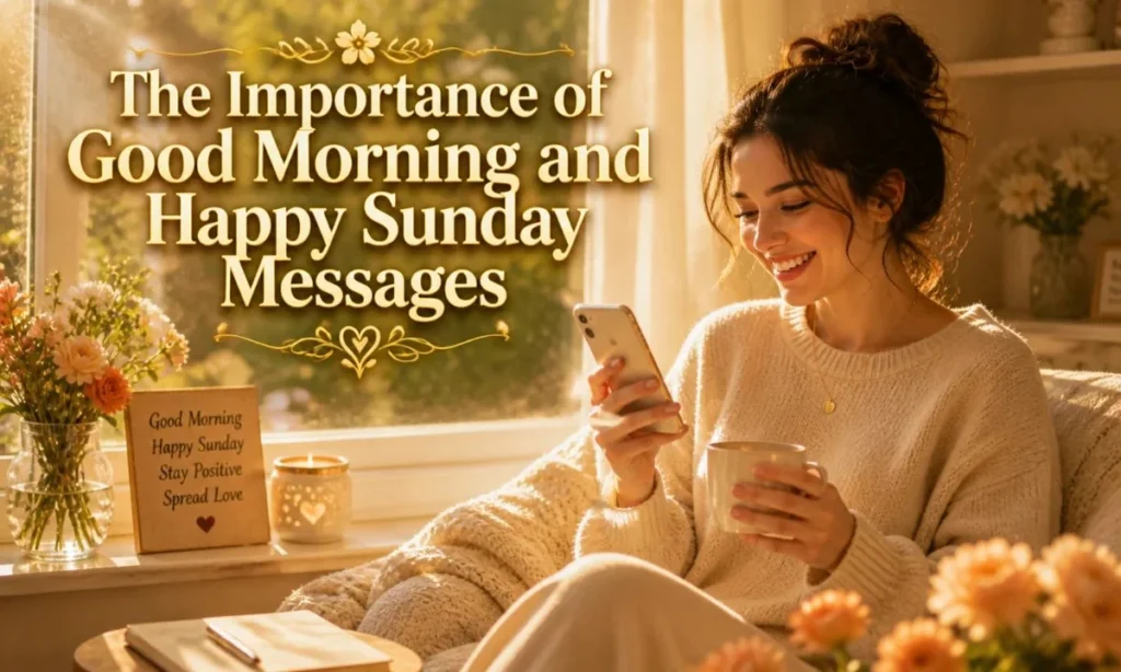 The Importance of Good Morning and Happy Sunday Messages