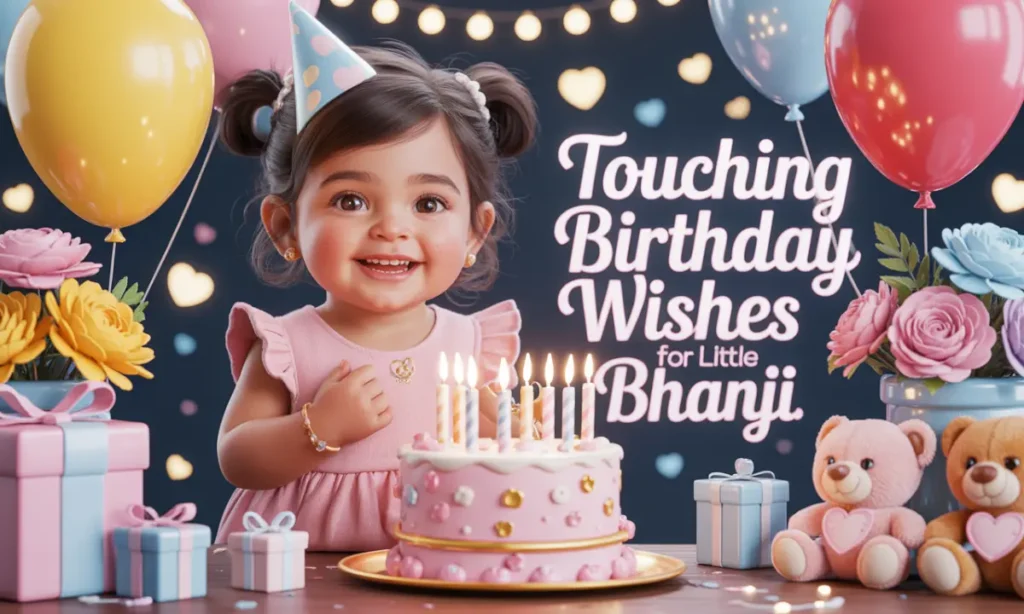 Touching Birthday Wishes for Little Bhanji