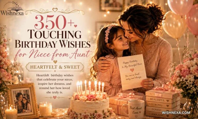 Touching Birthday Wishes for Niece from Aunt