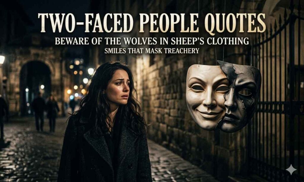 Two-Faced People Quotes