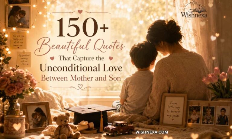 Unconditional Love Between Mother and Son