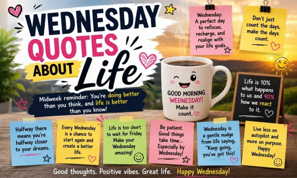 Wednesday Quotes About Life