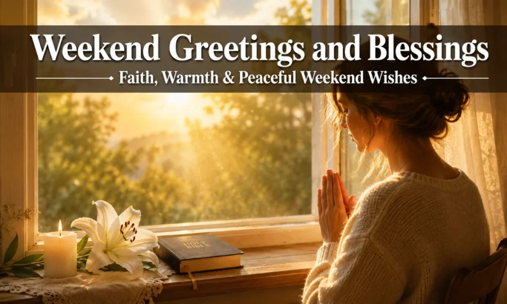 Weekend Greetings and Blessings