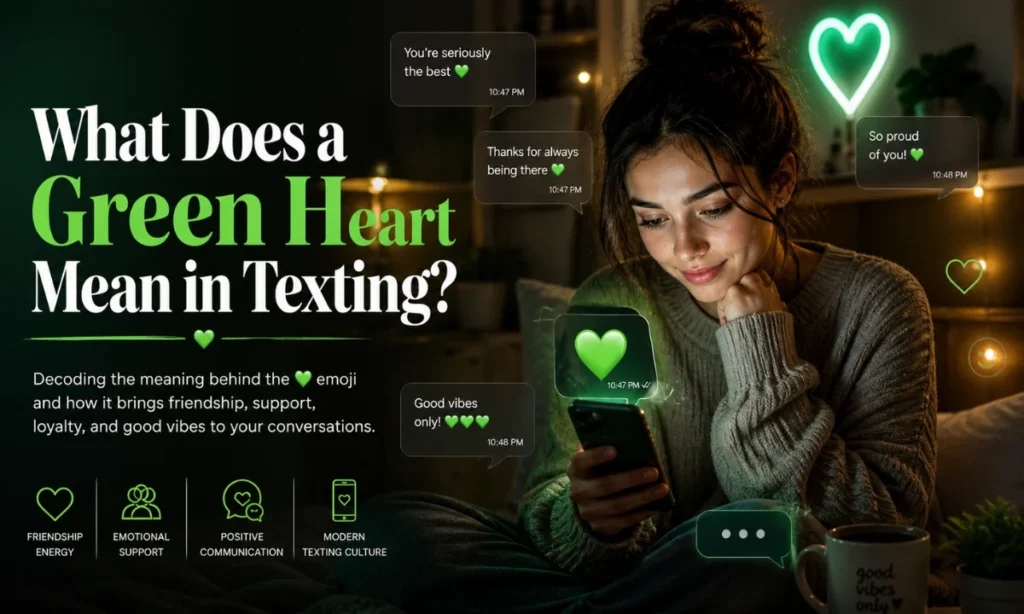 What Does a Green Heart Mean in Texting