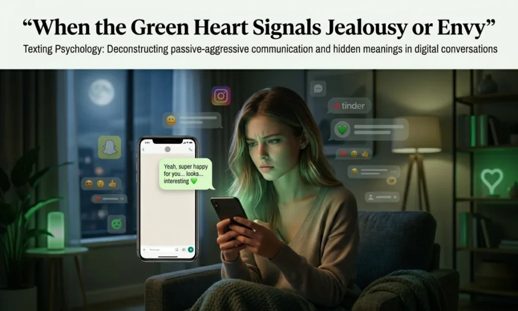 When the Green Heart Signals Jealousy or Envy