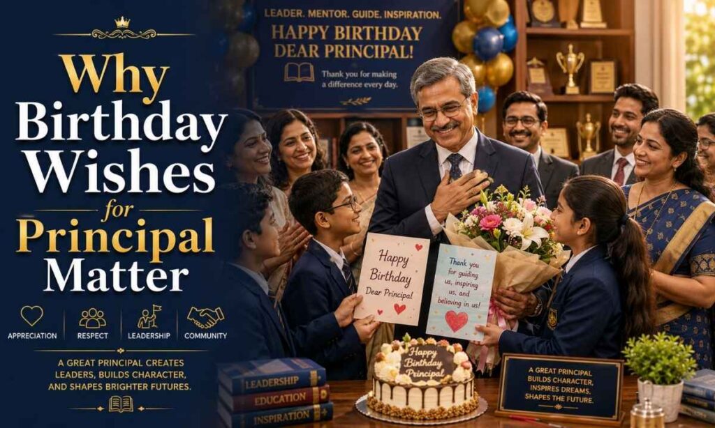 Why Birthday Wishes for Principal Matter