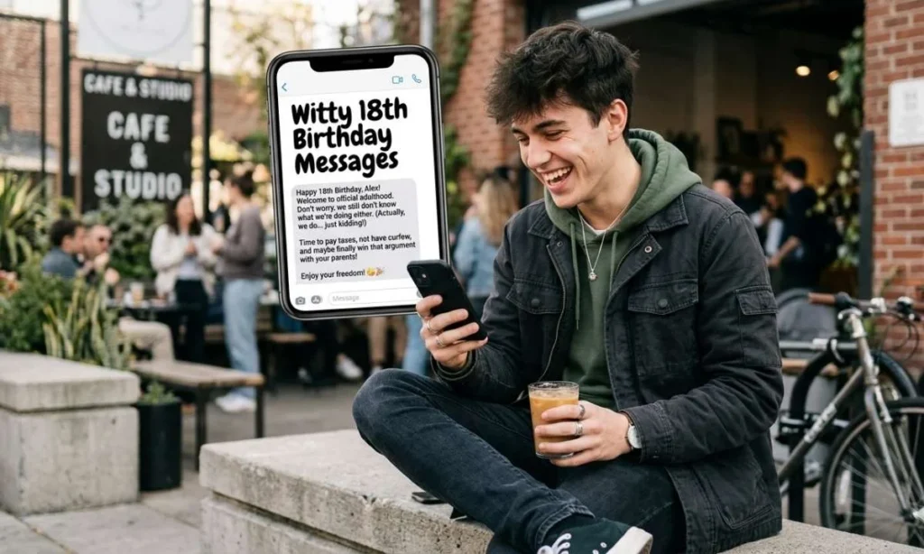 Witty 18th Birthday Messages