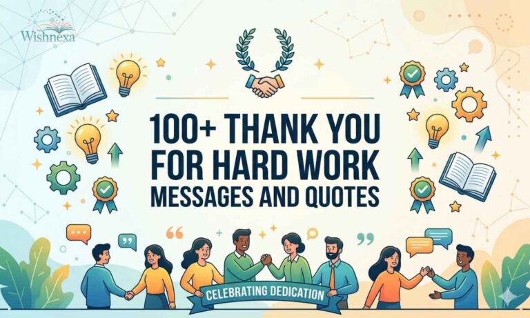 100+ Thank You for Hard Work Messages and Quotes