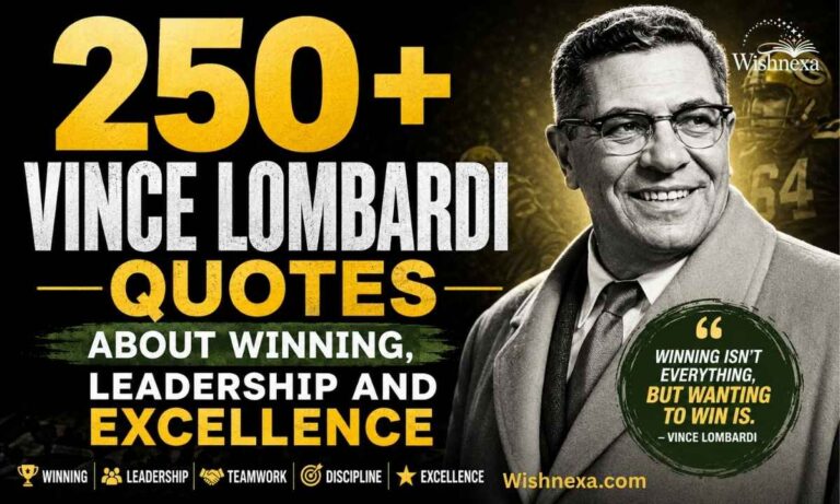 250+ Vince Lombardi Quotes