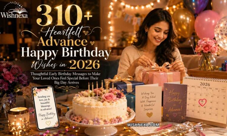 Advance Happy Birthday Wishes