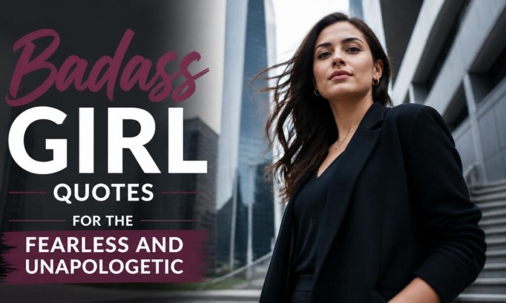 Badass Girl Quotes for the Fearless and Unapologetic